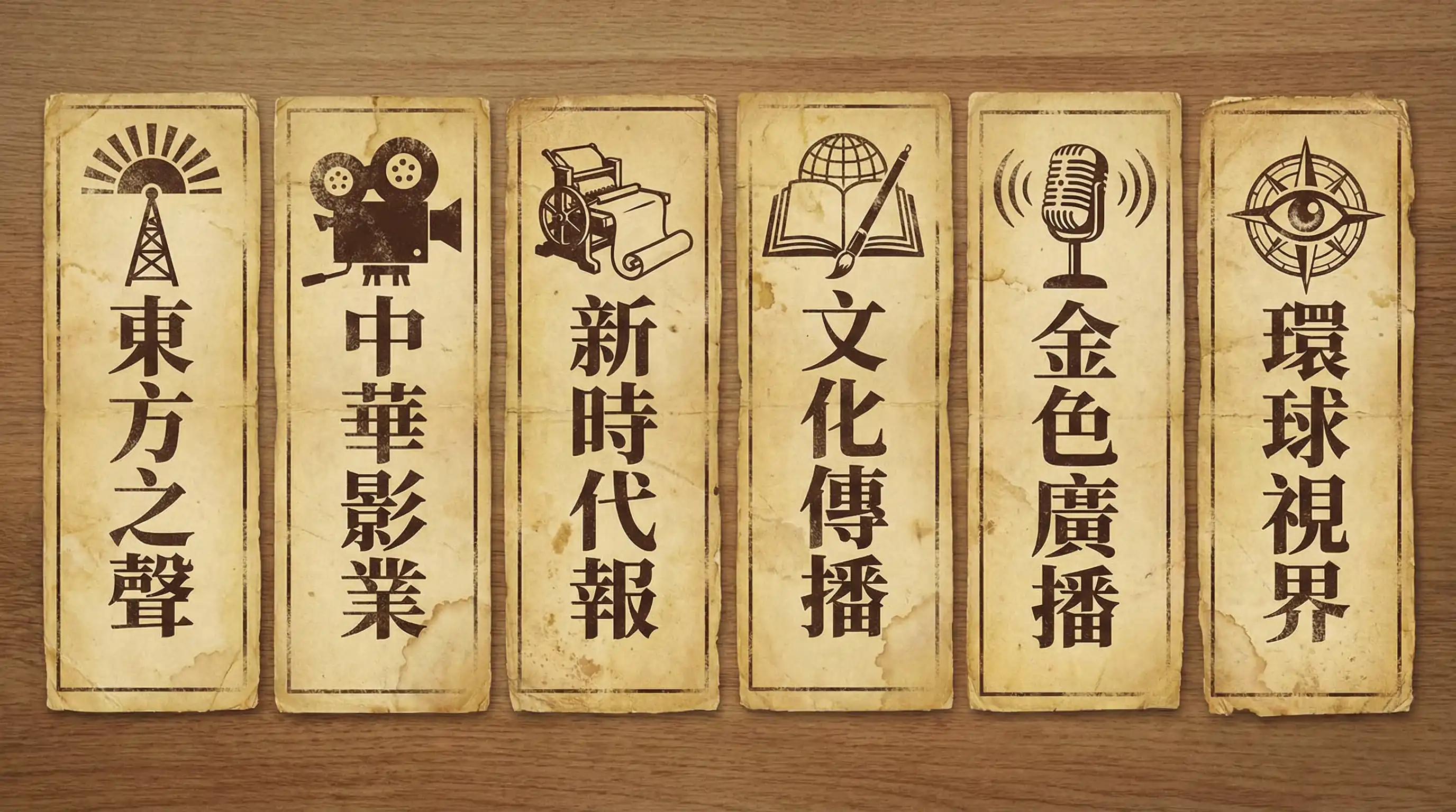 探花 合作伙伴 - 东方之声、中华影业、新时代报、文化传播、金色广播、环球视界